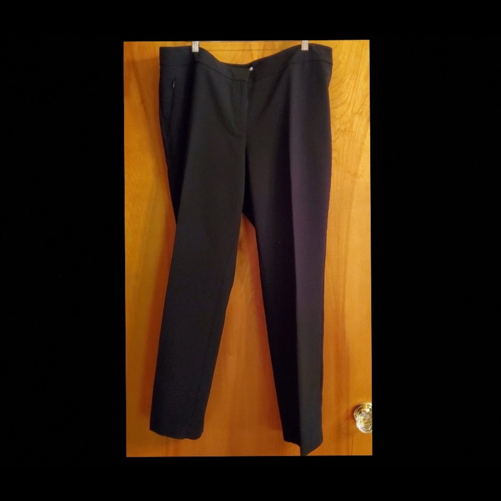 Chico's sz 3 (16) Short black dress pa…